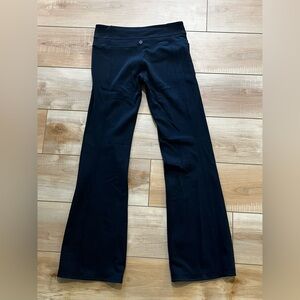 Black Lululemon flare